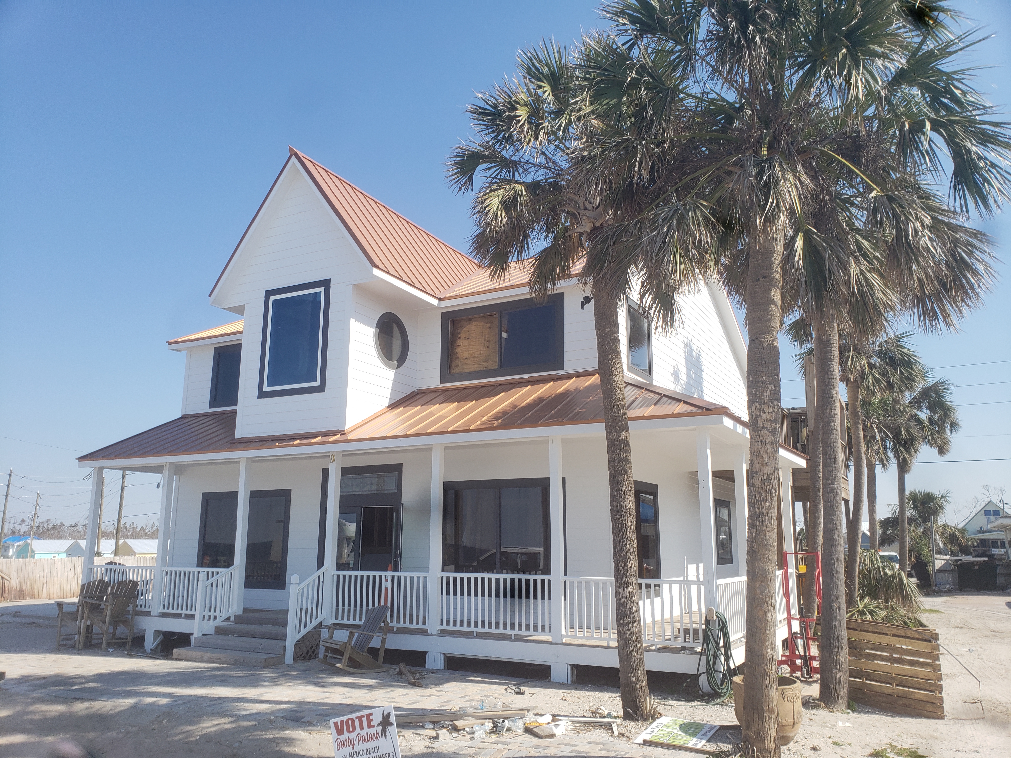 Storm Damaged Home Rebuilt Storm Damaged Home Rebuilt