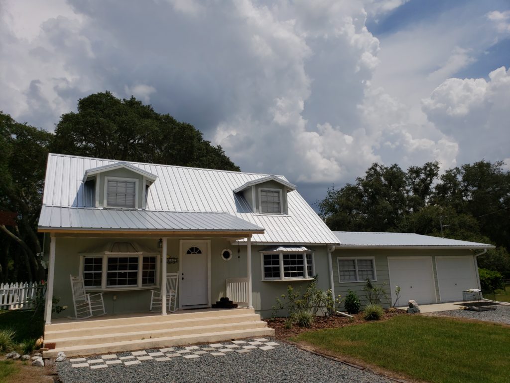 Residential Metal Roof Replacement